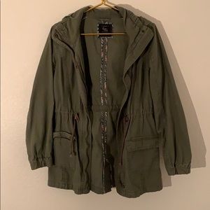 Dark green coat